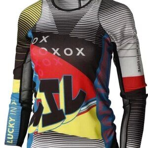 LUCKY IN LOVE tennis pickleball golf TOP long sleeve UV SIZE SMALL